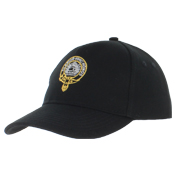 Cap, Hat, Baseball, GOLD CRESTED, Buchanan Clan Crest